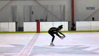 Krystal&#39;s Camel / Sit / I Spin Ice Figure Skating Spin Combination June 2014