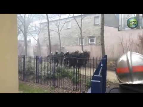 Policja vs strażacy FRANCJA