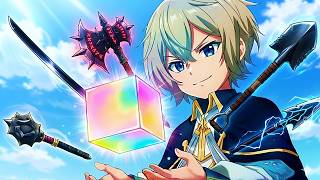 Ipinanganak Bilang Mahinang Prinsipe Ngunit May Kapangyarihang Gumawa ng Kahit anong Sandata Anime