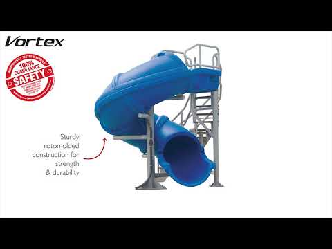 S.R.Smith Vortex Deck-Mounted Pool Slide