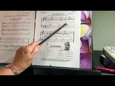 Music at the Piano #68a: “Mindy Lou” by Mayron Cole (Instructional video)