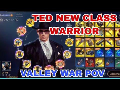 TED 770K POWER SCORE / NEUE KLASSE „TOP 1 WARRIOR“ VS FF CLAN (VALLEY WAR POV) – MIR4