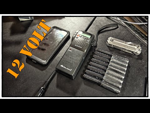 CB-Funk - Midland Alan 42 DS Handfunkgerät mobil mit 12 Volt betreiben (Funk-Vlog-15)