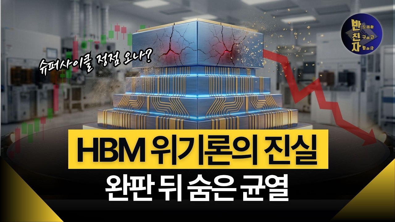 HBM 대폭락의 전조? 2026년 하반기에 주목해야 할 단 하나의 숫자