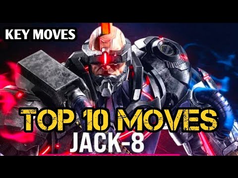 JACK-8 Key moves I How to Play Jack8 I JACK-8 top 10 moves#Jack8#tekken8