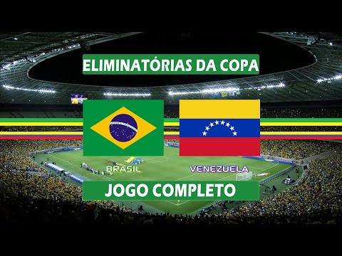 Brasil x Venezuela - Jogo Completo - Eliminatórias da Copa 2018 - (13/10/2015)