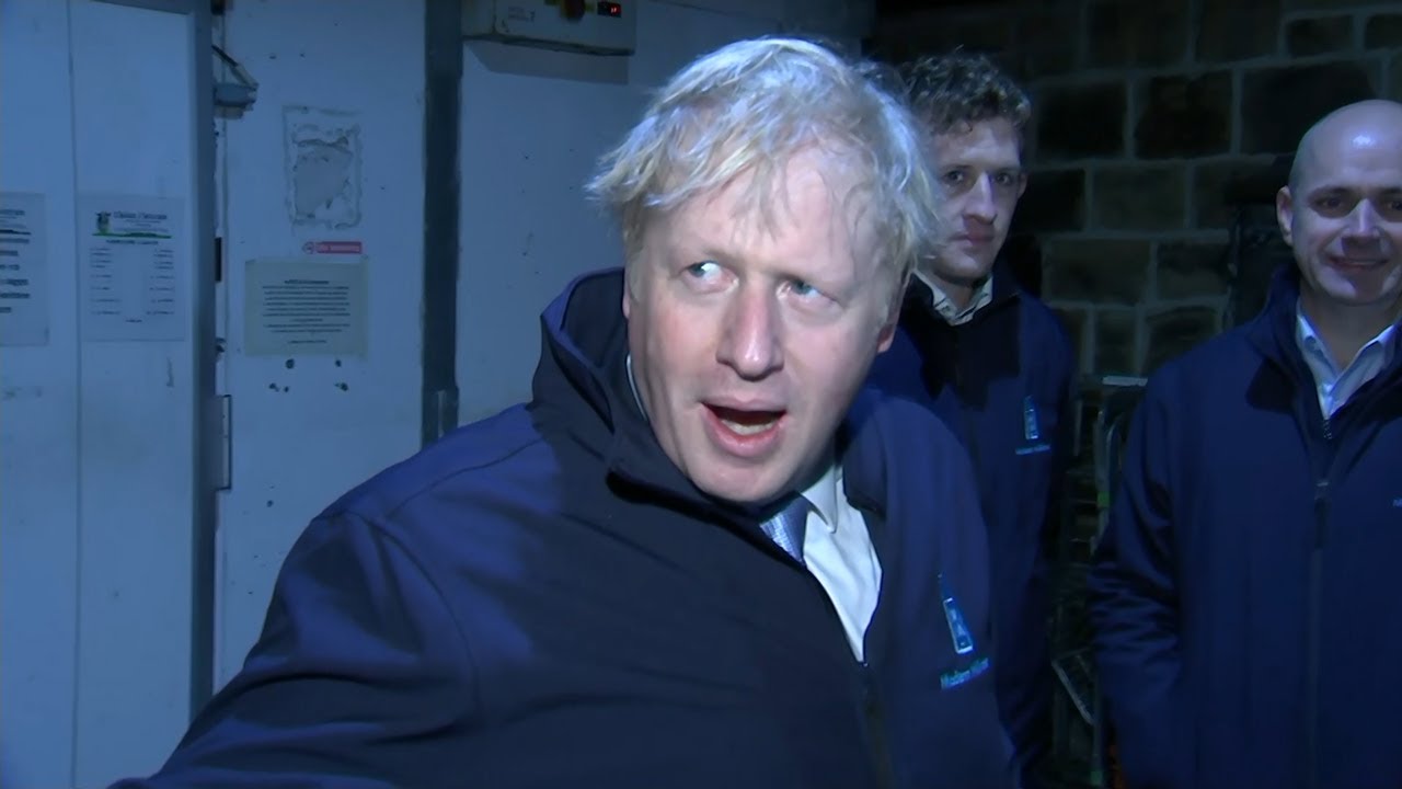Boris Johnson 'hides in fridge' to avoid Good Morning Britain reporter