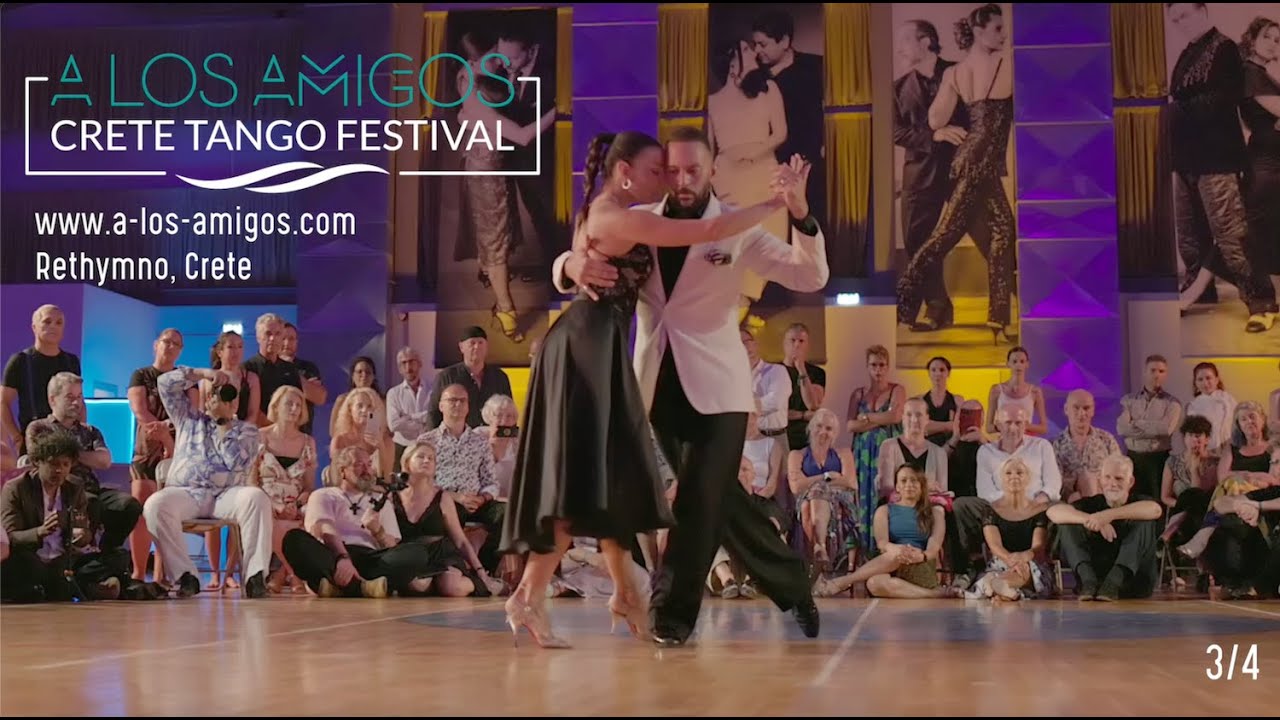 LOUKAS BALOKAS & GEORGIA PRISKOU (3/4) Cuesta Abajo (F. Fierro) A Los Amigos 2024 Crete