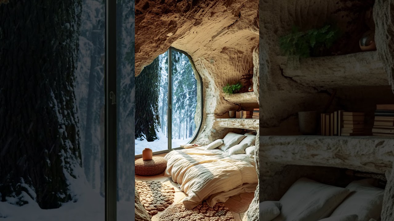 Generative AI Cozy Cave Escape #ai #aiart #stablediffusion