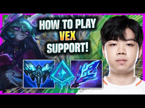 HOW TO PLAY VEX SUPPORT LIKE A PRO! - Vsta Plays Vex Support vs Rakan! | League of Support