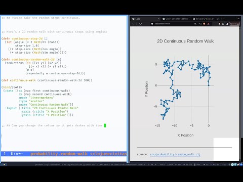 Scicloj AI Meetup 10: datascript-mcp-server  |  assisted datavis with clay &  gptel
