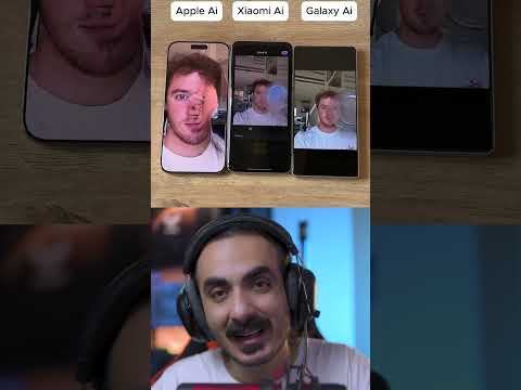 مقایسه هوش مصنوعی آیفون سامسونگ و شیاومی🤯