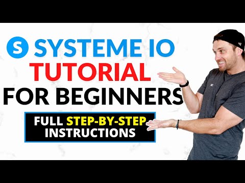 Systeme io Tutorial for Beginners ✅ From Sign Up to Launch 🚀