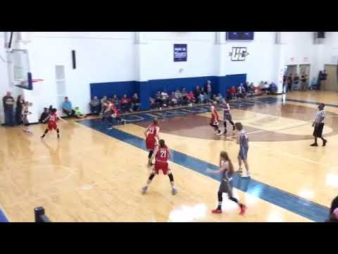 Team Huddle Red wins 43-18 over NCO Magic - Fenner - Ohiobasketball.com Classic