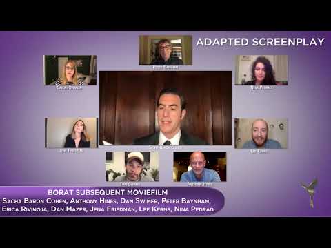 脚本家組合賞:サシャ・バロン・コーエン、ルディ・ジュリアーニに「感謝」