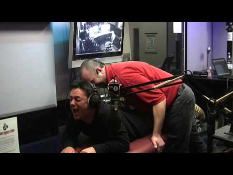 The Chris Moyles team in pain