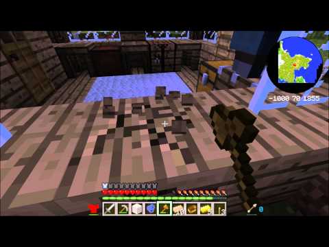 Minecraft Hexxit E1:Red Cloth OP!