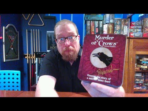 The Board Game Kaptain's review and tutorial for Murder of Crows 