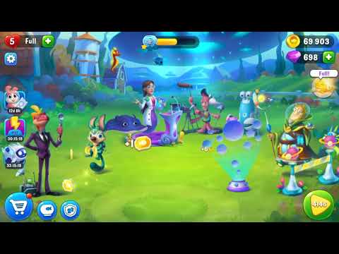 Fishdom 4145 level Gameplay Story