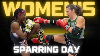 Women's Muay Thai and Kickboxing Sparring Session