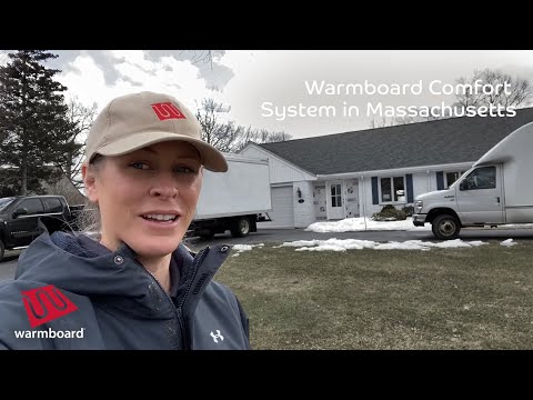 Warmboard project walkthrough in Lynnfield, Mass.