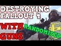 FALLOUT 4 But All Weapons are FULLY RANDOMIZED IS BROKEN - Can You Beat Fallout 4 With A Random Gun?