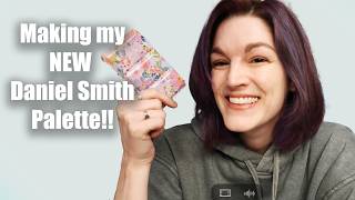 NEW Daniel Smith - Let's make my new Palette and Swatch it!