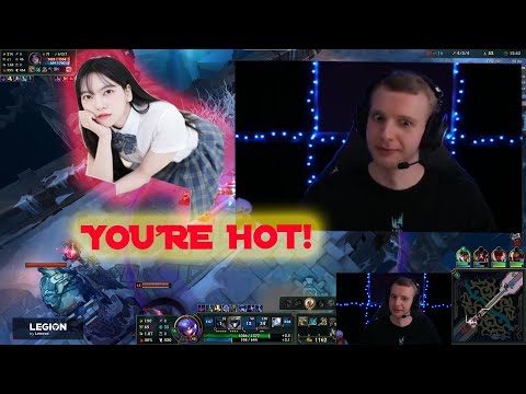 Korean Streamer Girl Thinks Jankos is HOT???