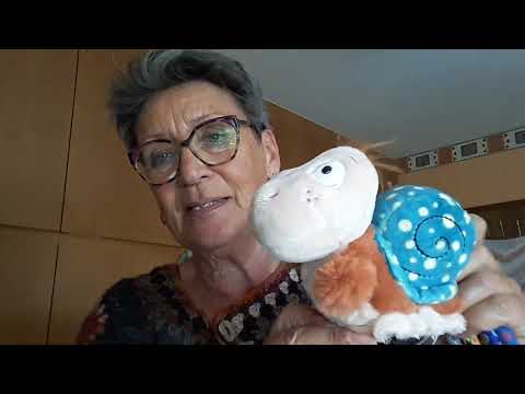 Maschenbilder 140 - Strickschnecke oder Häkelmodell