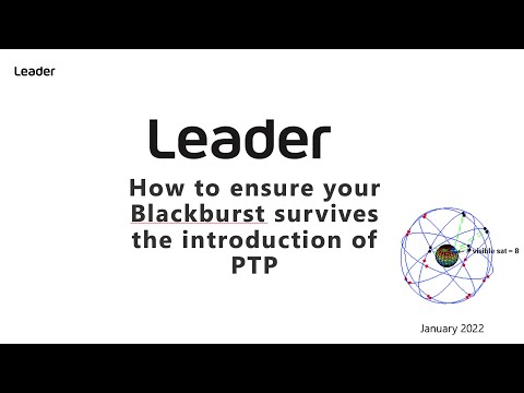 How to ensure your Blackburst survives the introduction of PTP