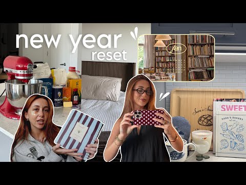 let's reset for the new year! (2026 goals, life updates, cleaning + lots of chatting)
