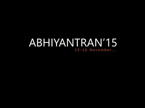 Abhiyantran '15 Video