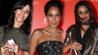 Lisa Haydon, Ekta Kapoor At Store Launch Of Nirav Modi