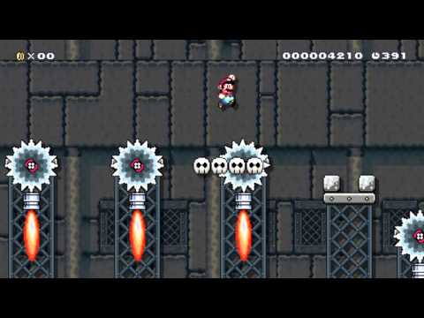 Industrial Infiltration Extended by Paperbag7 - Super Mario Maker - No Commentary 1AF