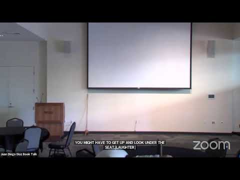 CAMPSSAH Book Talk- Juan Diego Diaz