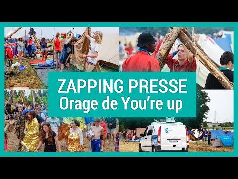 Les médias parlent de You're Up #2 : l'évacuation de 15 000 scouts au rassemblement « You're Up ! »