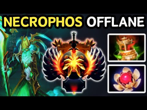 🔥 NECROPHOS OFFLANE — PURE HEAL, PURE CHAOS 🔥 | DOTA 2 🔥