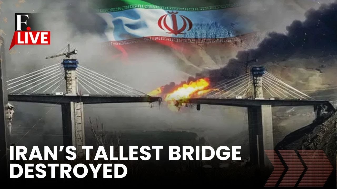 US Iran War LIVE: US-Israel Strikes Iran's Tallest Bridge; UAE, Bahrain Steel Sites Targeted by Iran