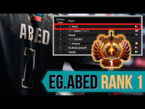 EG.ABED RAZOR THE GAME HE BECOME RANK 1 - DOTA2 7.29 GAMEPLAY