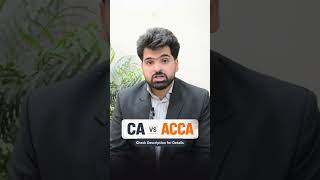 CA vs ACCA after Intermediate and A Levels #CA #ACCA #cavsacca