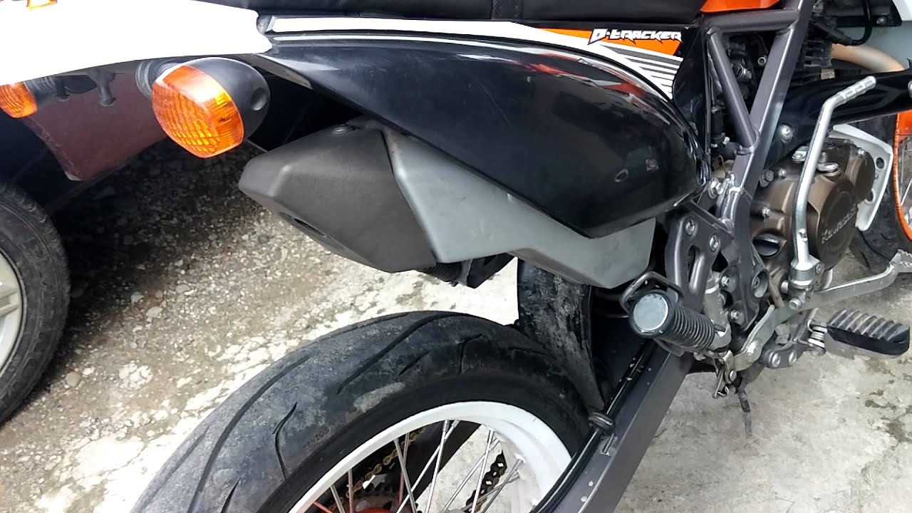 Kawasaki D-Tracker 150 Standart Exhaust