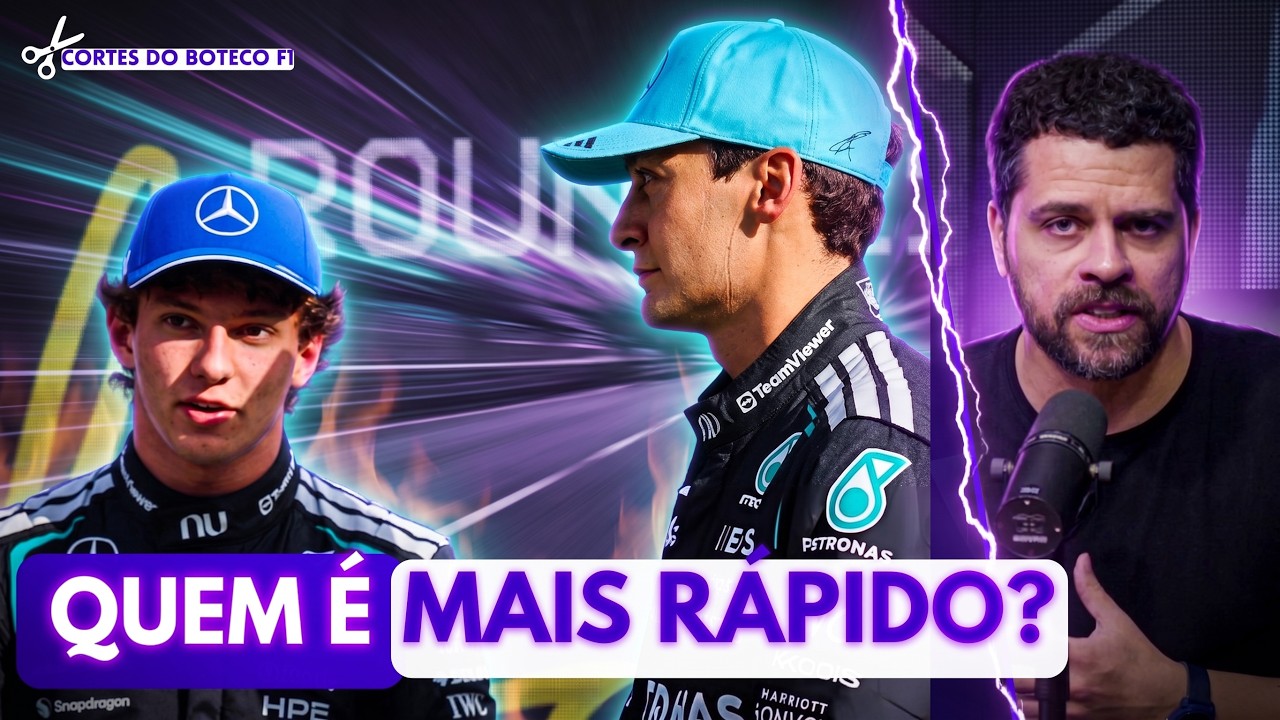 ANTONELLI É MAIS RÁPIDO OU ENTENDEU MELHOR A NOVA F1?