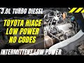 Toyota Hiace Low Power Intermittent Concern 3 0L Turbo Diesel