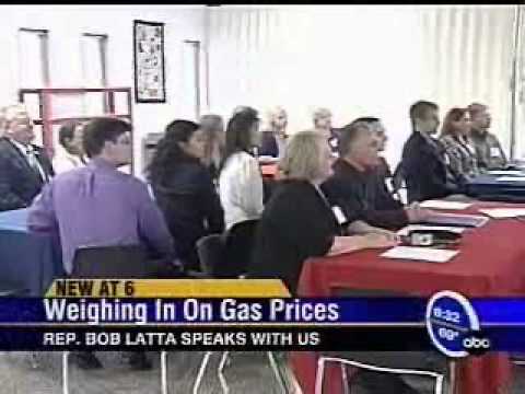 Congressman Latta dicussing gas prices on WTVG