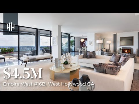 SOLD | Prestigious West Hollywood Penthouse  |  Empire West #16B