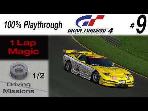 Gran Turismo 4 - #9 - Driving Missions || 1 Lap Magic 1/2