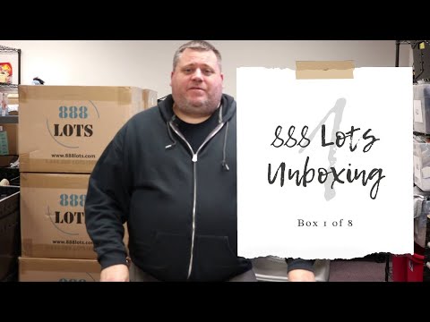 888 Lots Unboxing - Box 1 of 8