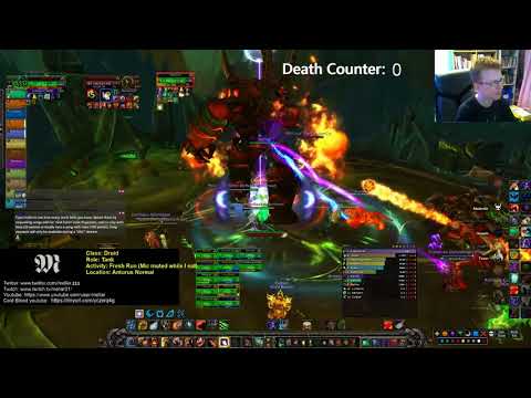 Antorus Normal Raid Lead (Tank then Heal) - Full perfect run