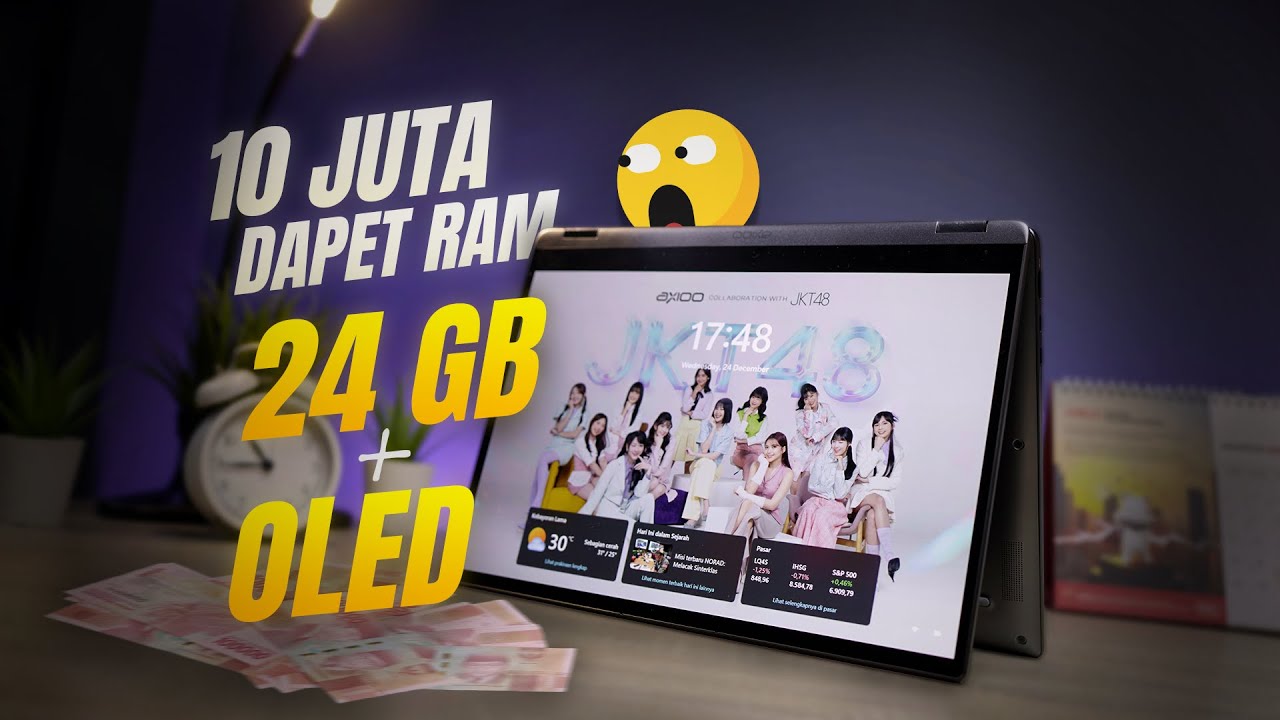 RUSAK PASAR! Review Axioo Hype R5 Flip OLED: 24GB RAM, 2-in-1, Cuma 10 Jutaan!
