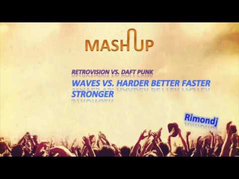 Retrovision - Waves vs. Daft Punk - Harder Better Faster Stronger (Rimondj’s Mashup)